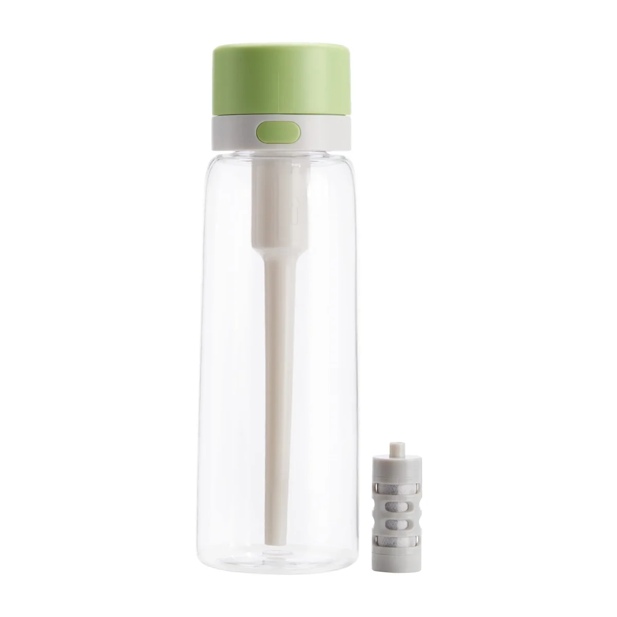 Amazon Basics Gourde filtrante, Tritan sans bisphénol A, 600 ml, Vert – Image 2