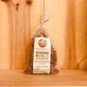 A Découvrir Les Bons Miels du Vexin et du Midi Bonbons Miel & Sève de Pin 180 g