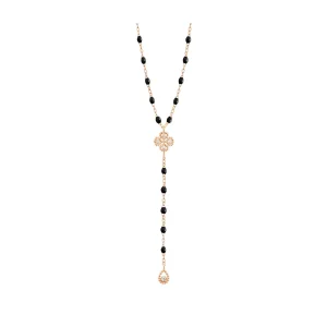 COLLIER GIGI CLOZEAU CHAPELET LUCKY OR ROSE