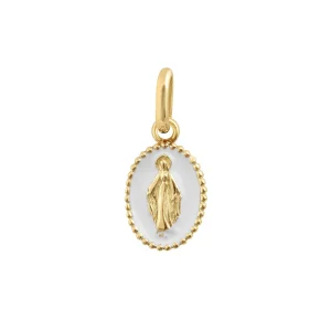 PENDENTIF GIGI CLOZEAU  MADONE OR JAUNE