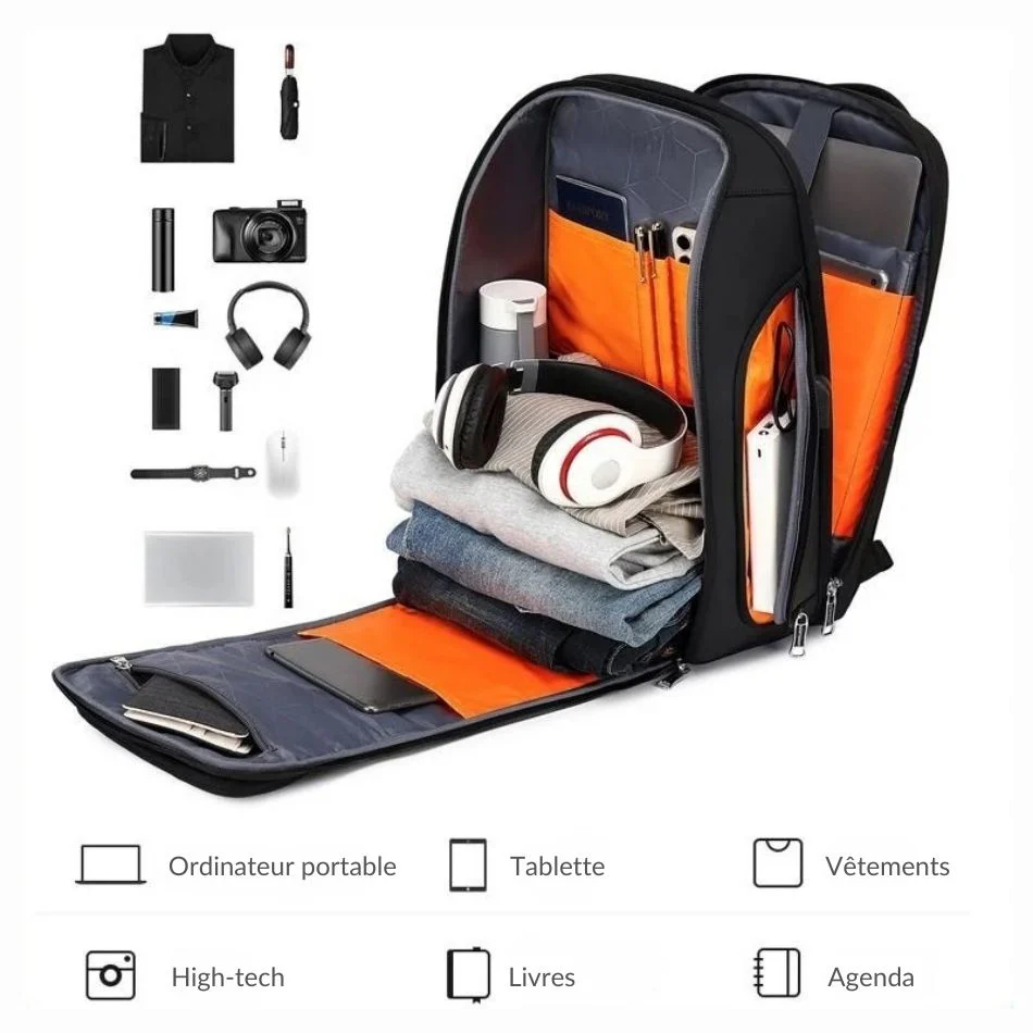 Sac à dos pour voyage d'affaire - Wiersoon – Image 7