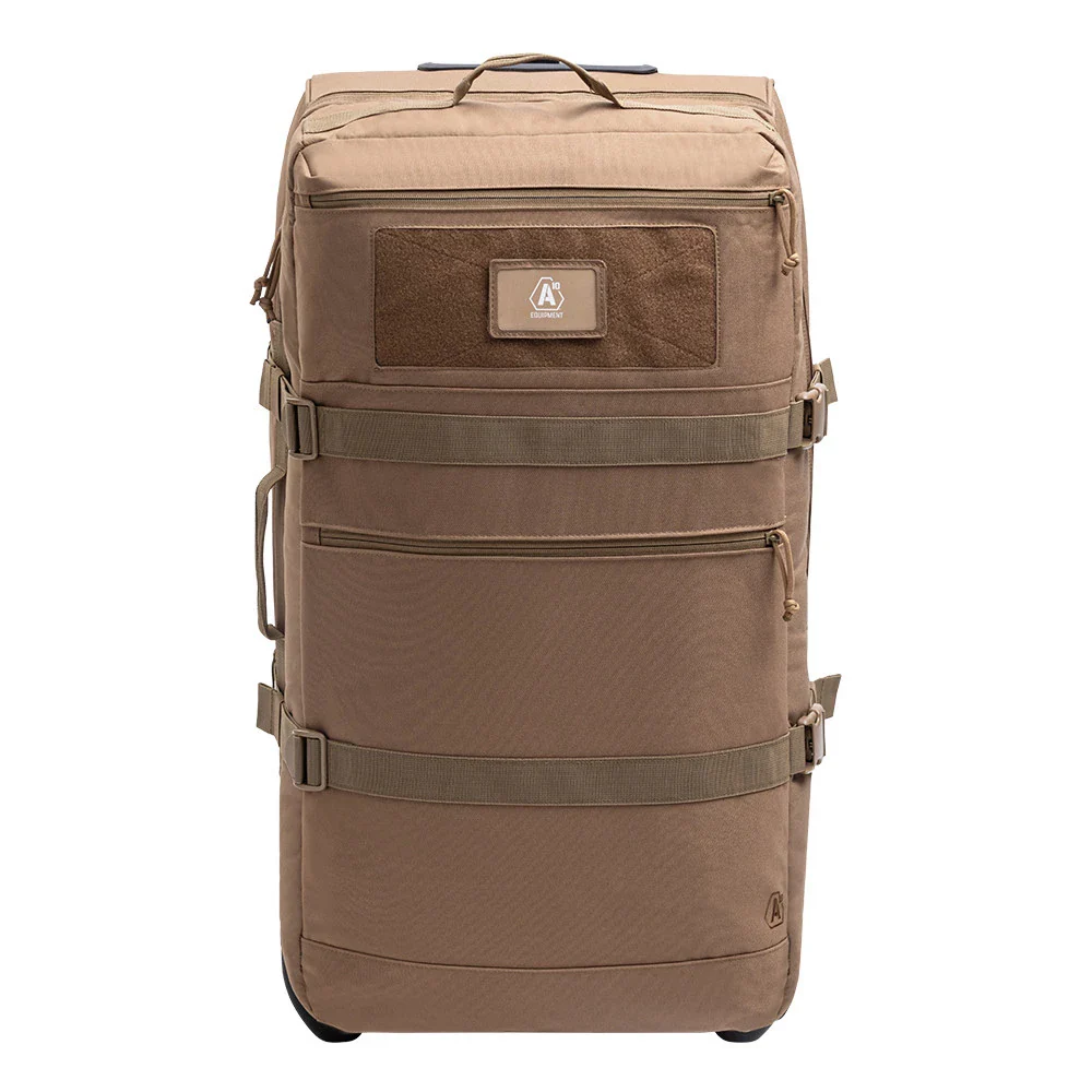 Sac de transport militaire à roulettes TRANSALL 120 L tan