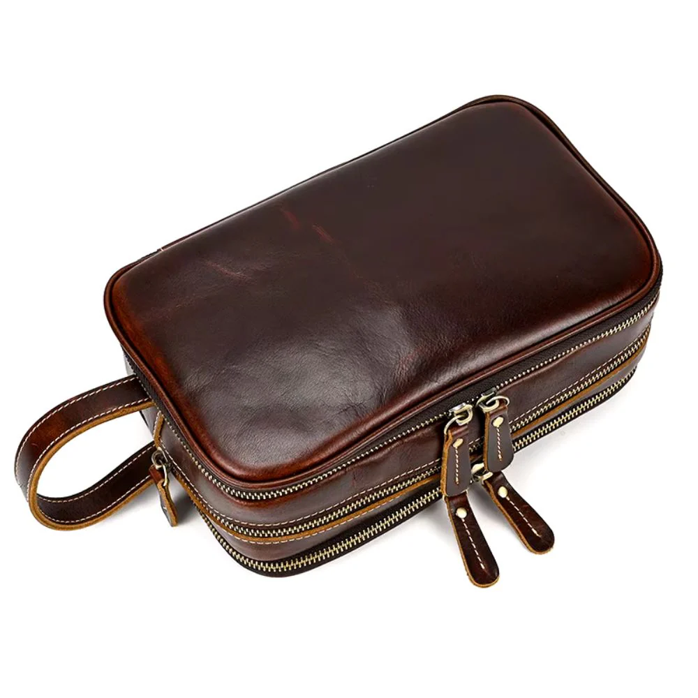 Trousse de toilette en Cuir pour Femme – Image 3