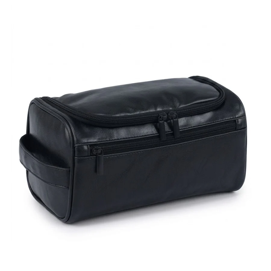 Trousse de Toilette Suspendue Homme en Simili Cuir – Image 9