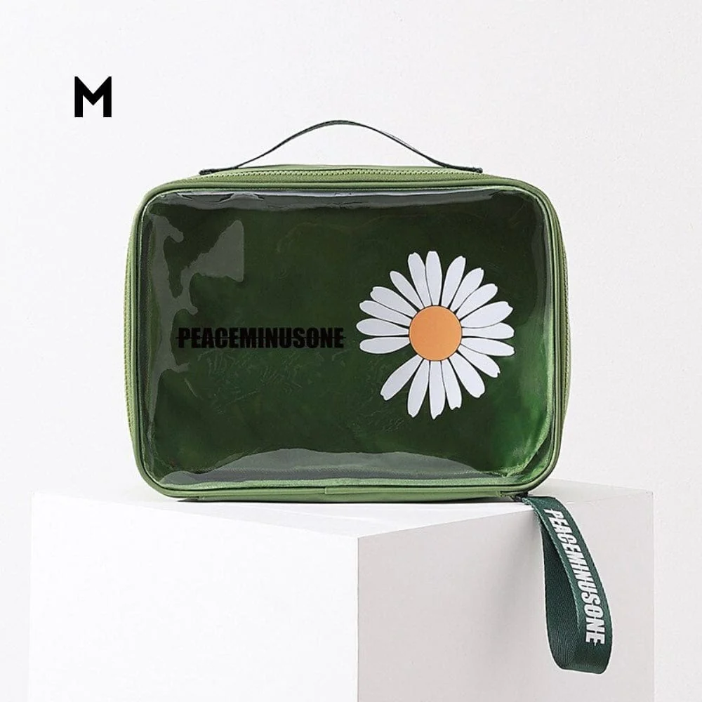 Trousse de toilette Transparente - Marguerite – Image 4